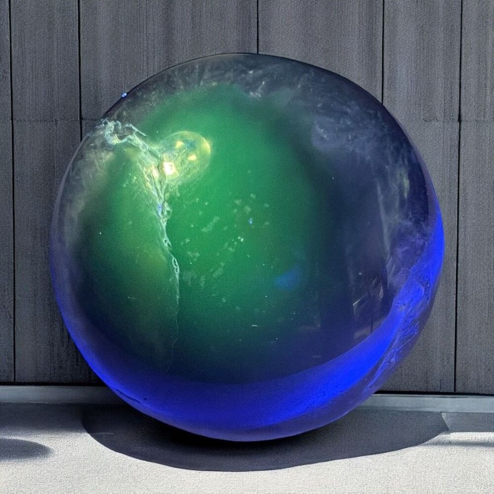 Volcano Agate Sphere‎ UV Reactive (#3)